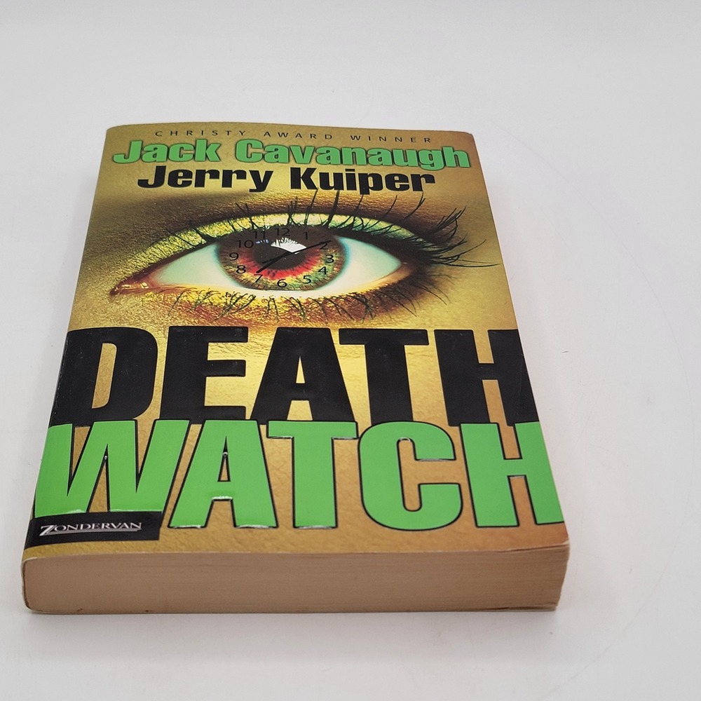 Jack Cavanaugh Jerry Kuiper Death Watch Paperback Signed Inscribed Thriller Good